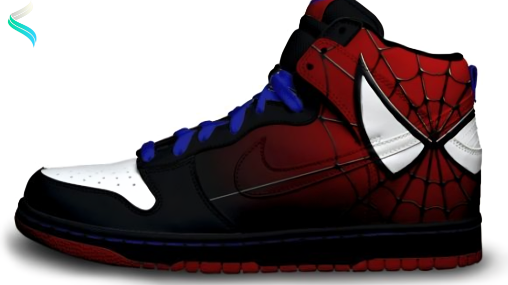 ﻿Nike Dunk Low Black Spiderman