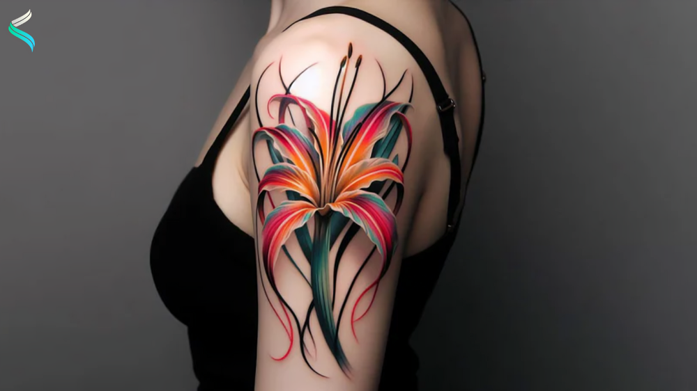 Spider Lily Tattoo