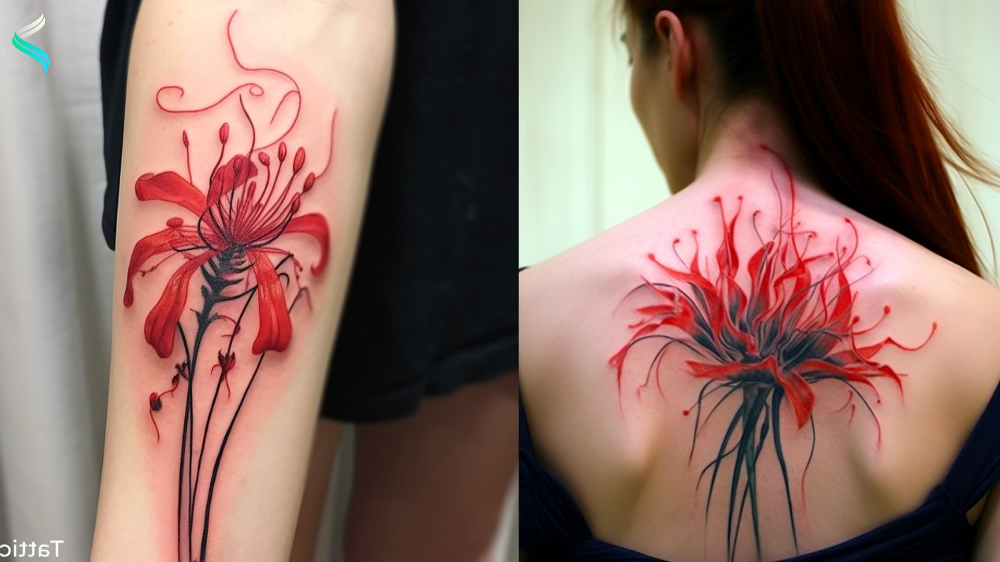 Spider Lily Tattoo