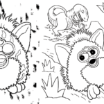 Furblet Coloring Page Sheet