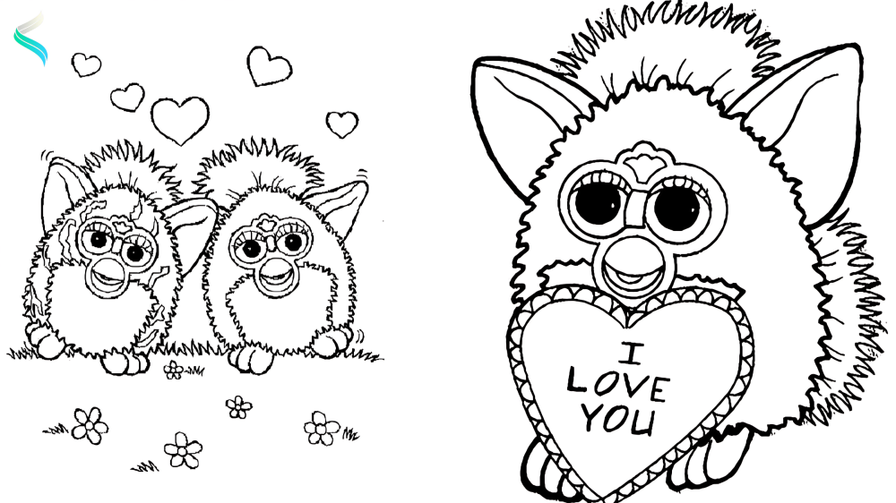 Furblet Coloring Page Sheet