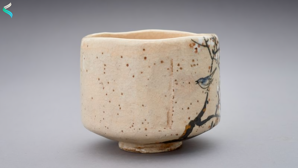 Irregular Raku Tea Cup Soldner